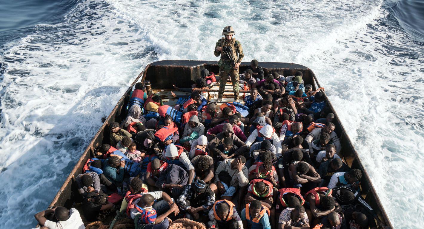 Libyan army rescues over 1,000 migrants from human traffickers