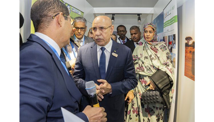 Mauritanian president returns from COP29 summit in Baku