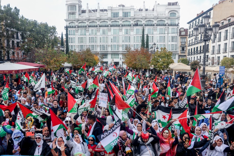 Thousands rally in Madrid to demand Spain address Western Sahara legacy and condemn Moroccan violations