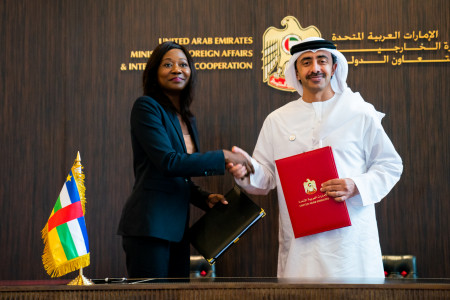 Central African Republic and UAE discuss strengthening bilateral relations