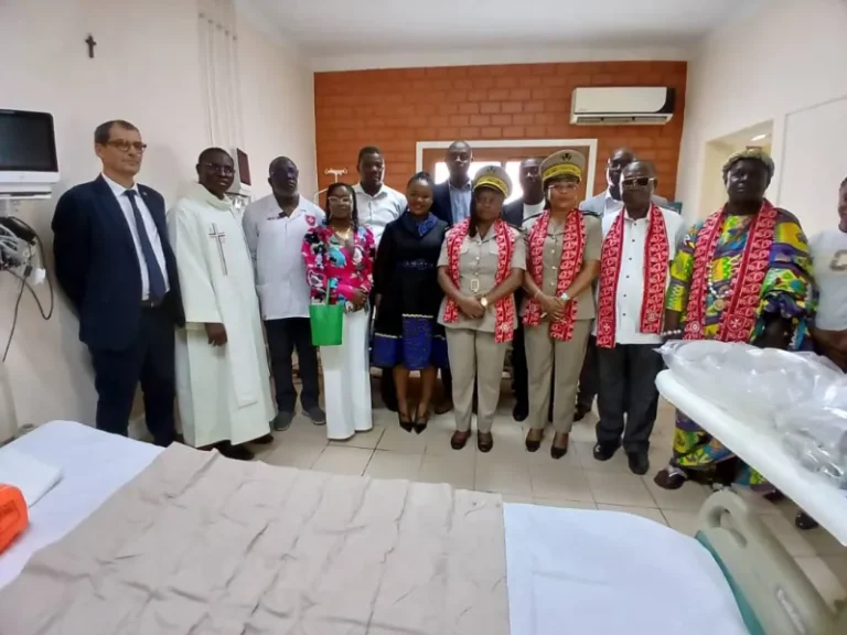 SOLIBRA donates life-saving equipment to boost emergency care at Saint Jean-Baptiste hospital in N’douci