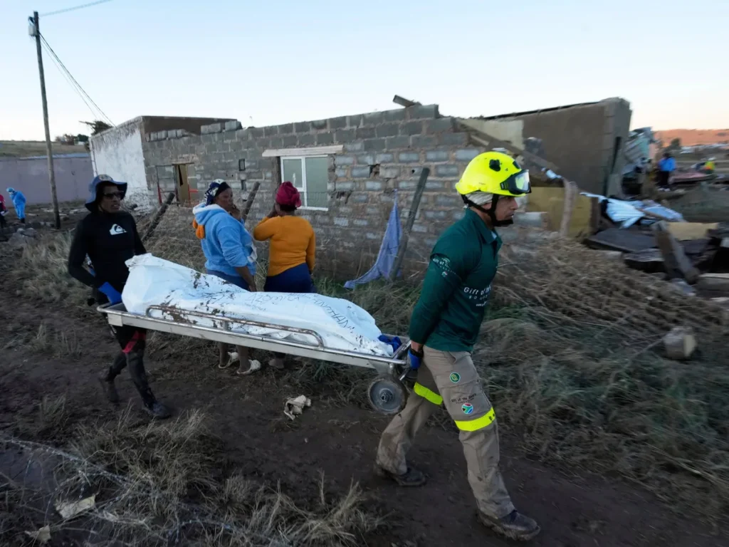 South Africa declares national disaster as floods claim 92 lives in eastern cape