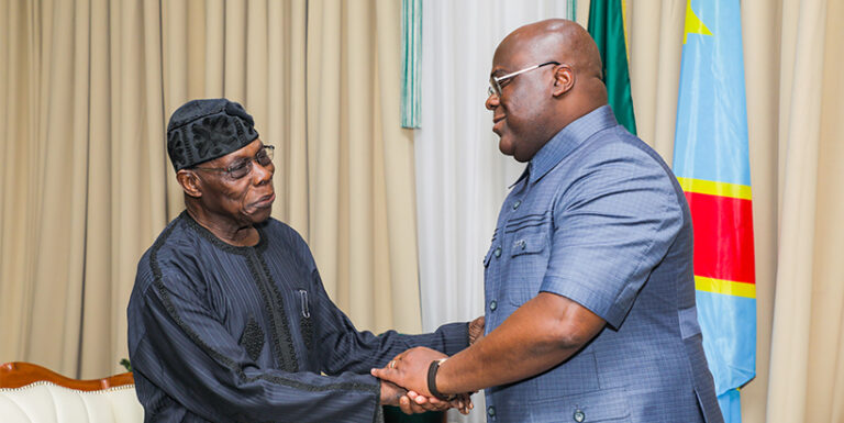Tshisekedi hosts Obasanjo in Kinshasa as regional efforts intensify to end eastern DRC conflict