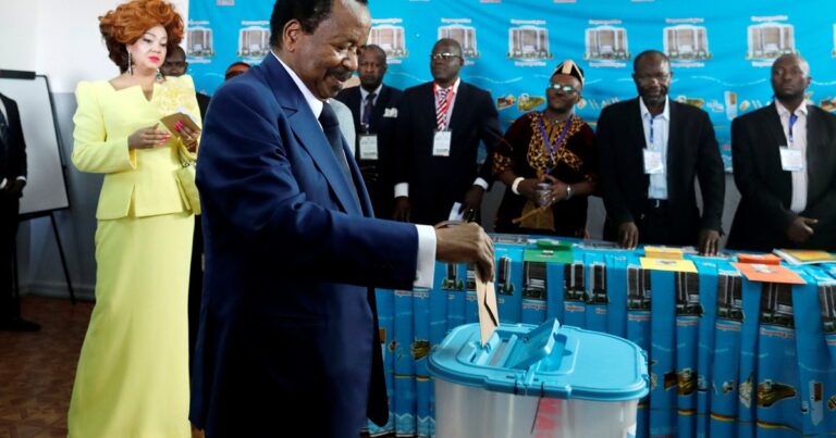 Paul Biya urges calm and responsibility ahead of Cameroon’s presidential election