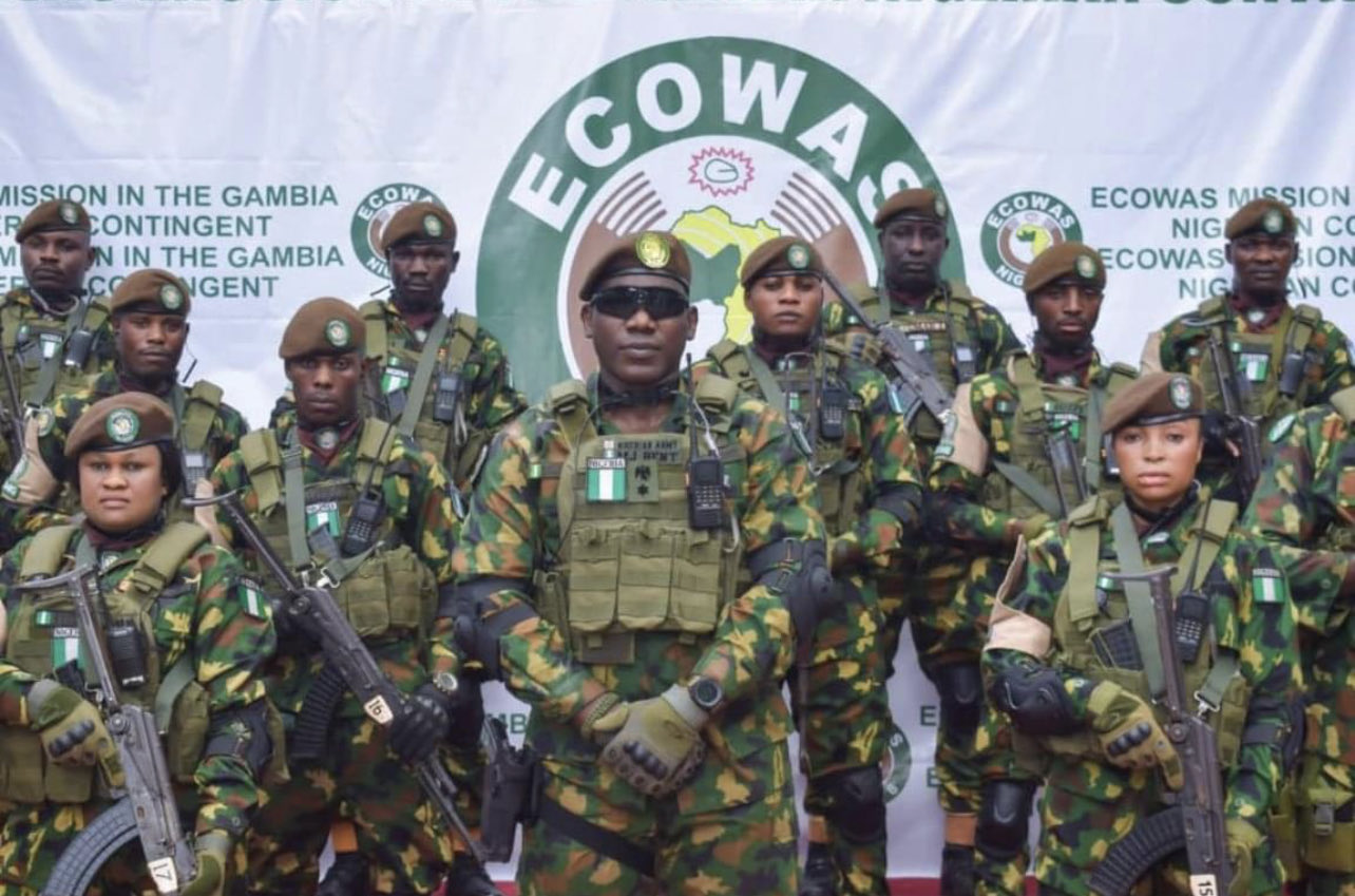 Nigeria deploys 197 peacekeepers to gambia in renewed ECOWAS security commitment