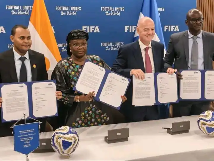 Niger: Historic FIFA partnership to use football as a tool for youth development and education