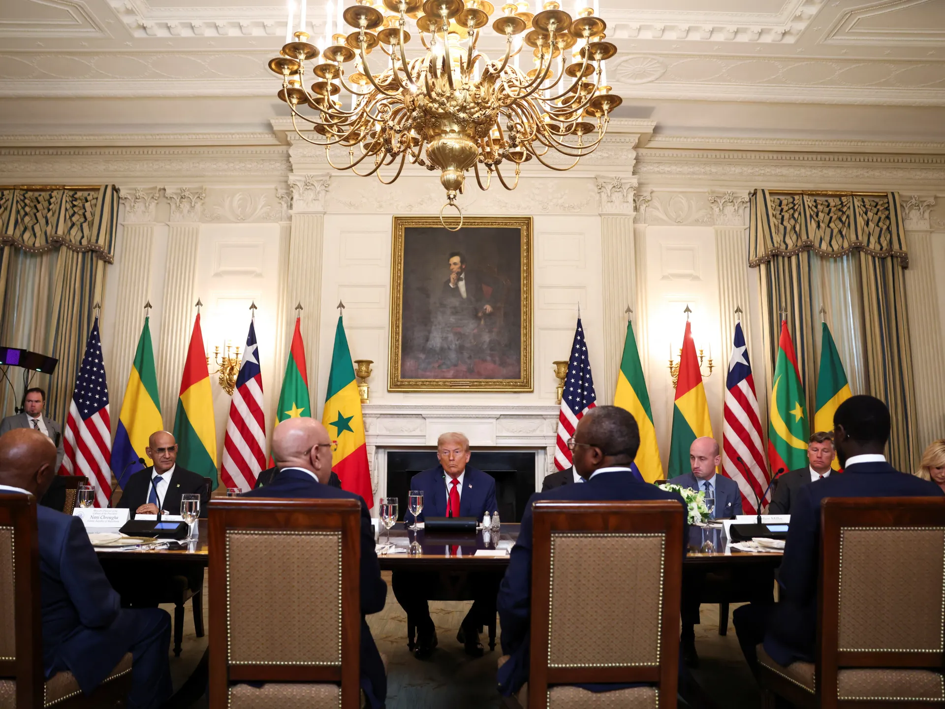 Trump hosts West African leaders in Washington for high-level investment and security talks