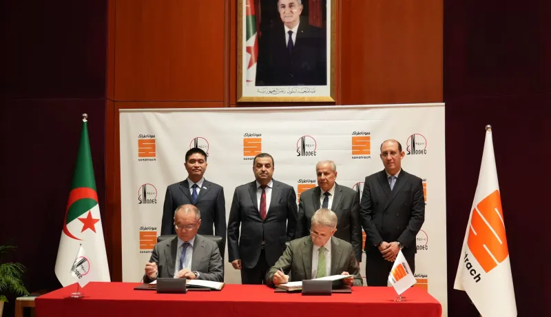 Sonatrach and sinopec sign strategic energy pact to boost hydrocarbon prospects in Algeria