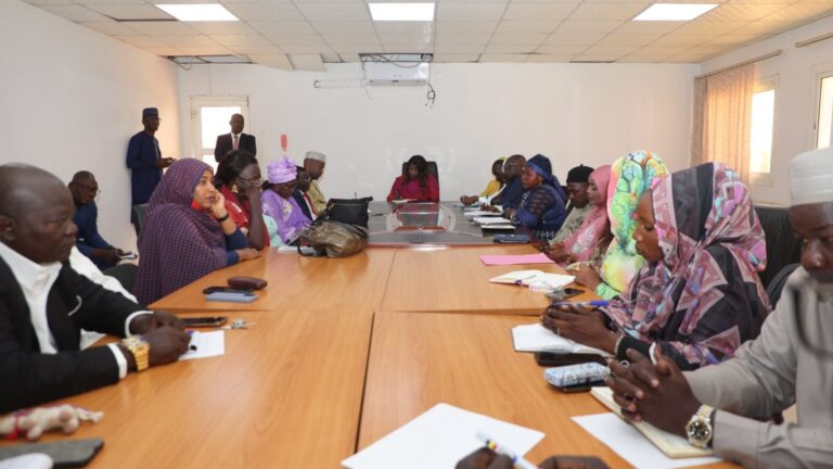 Chad’s new Minister of women and early childhood development holds first staff meeting