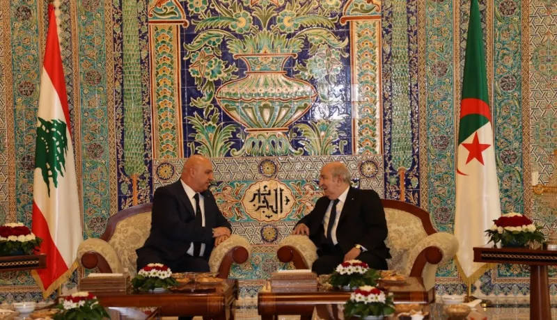 Algerian president hosts lebanese counterpart Joseph aoun with full State honours in Algiers