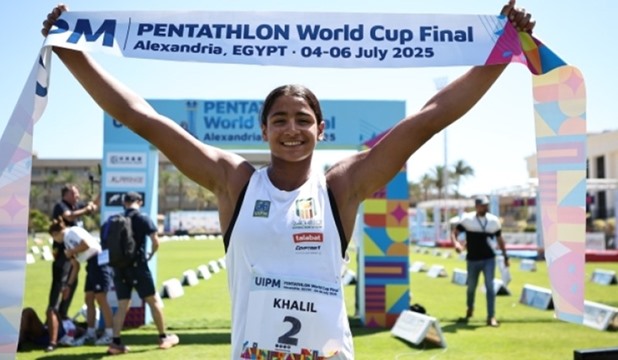 Farida Khalil claims historic gold at Modern Pentathlon World Cup Final in Alexandria