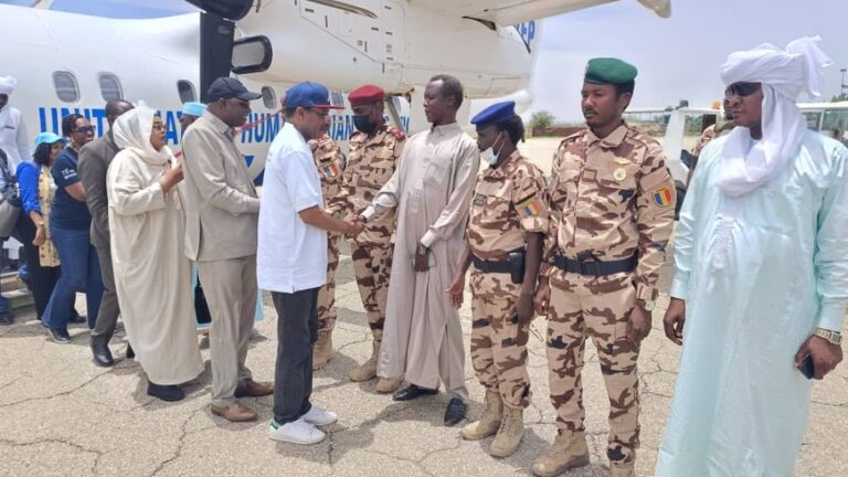 Chadian Ministers arrive in abéché to assess cholera outbreak esponse in dougui