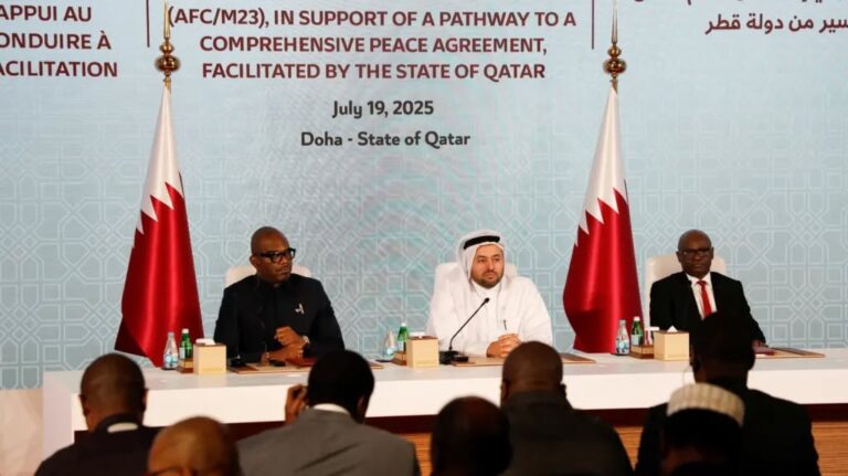 Washington welcomes DRC-M23 peace declaration signed in Doha