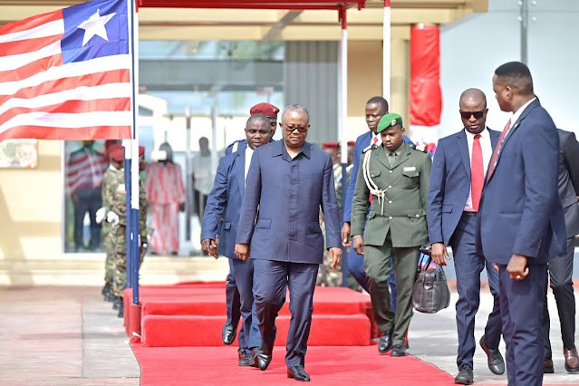 Guinea-Bissau president graces Liberia's independence 