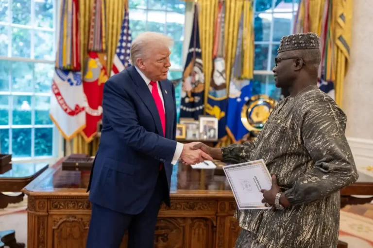 Kassoum Coulibaly presents credentials as Burkina Faso’s ambassador to the U.S., pledges stronger ties Amid security crisis