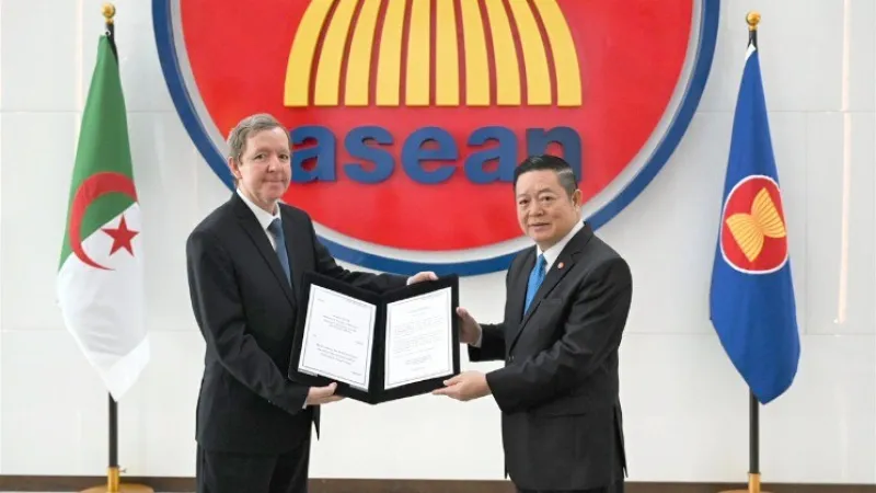 Algeria deepens strategic ties with Asia through ASEAN membership