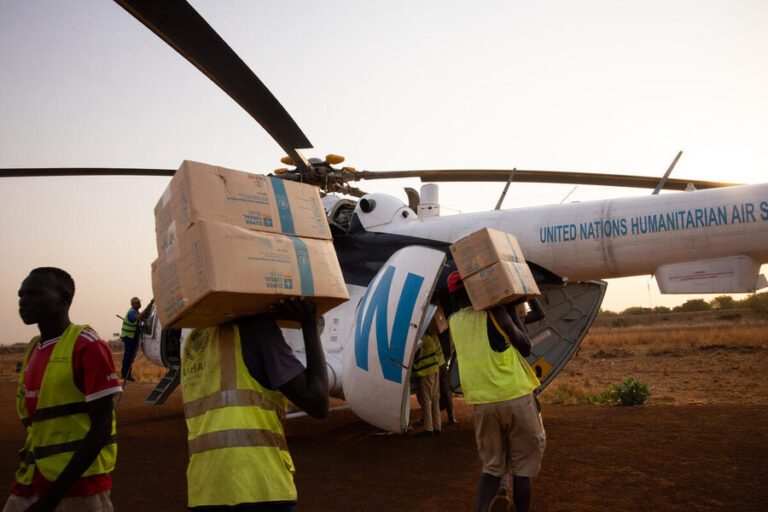 Upper Nile: WFP airdrops life-saving aid in famine-threatened South Sudan