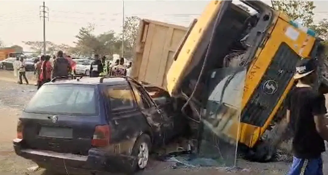 Tragedy at IITA intersection: truck driver blames brake failure in fatal Benin accident