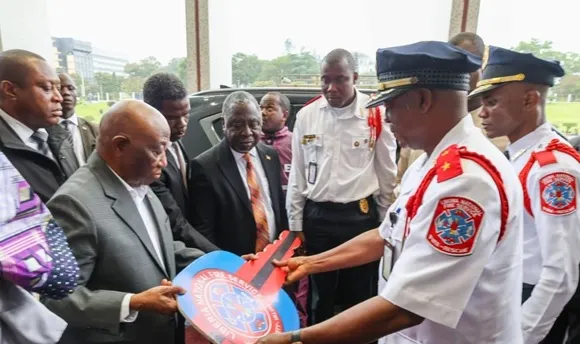 Liberia commissions modern firefighting fleet to strengthen national emergency response