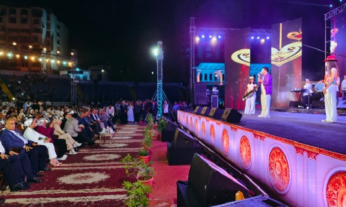 Ehab Tawfik ignites alexandria stadium in dazzling launch of summer opera 2025 festival