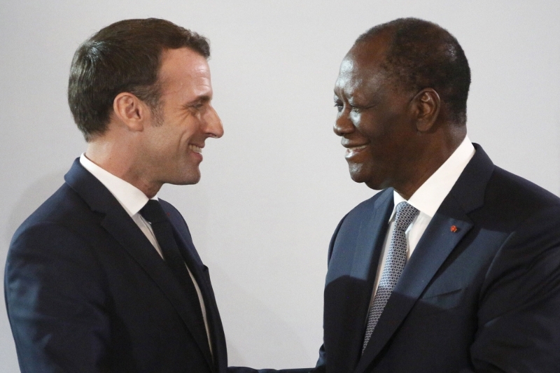 Ivory coast: Adama Bictogo meets Emmanuel Macron at 50th Parliamentary Assembly of La Francophonie in Paris