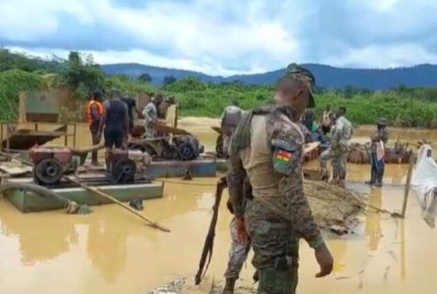 Ghana intensifies galamsey fight, cites military gains