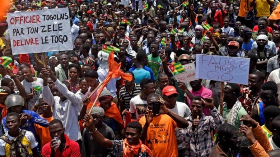 Togolese diaspora in Senegal protests against political repression in Togo