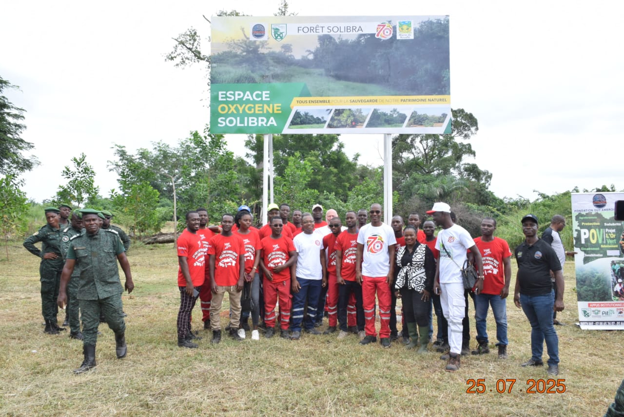 Ivory Coast celebrates solibra bouaflé with national excellence award for eco-citizenship
