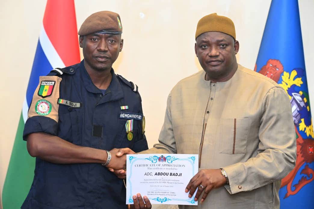 Gambia honours Senegalese contingent as ECOMIG mission concludes