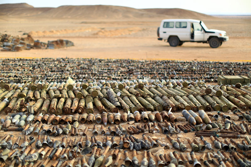 Libya: RPG shell found in Tripoli highlights urban explosive risks