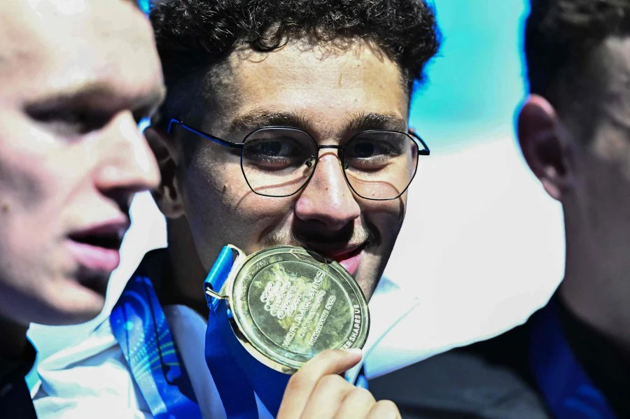 Tunisia celebrates Ahmed Jaouadi’s historic double gold at World Swimming Championships