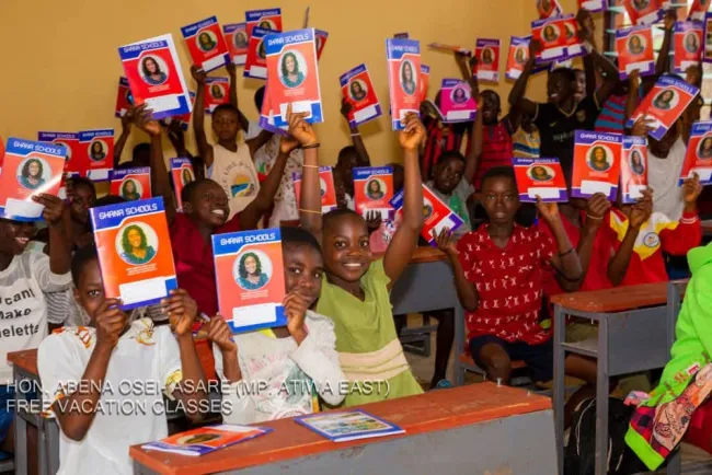 Ivory Coast offers free holiday classes to 1,280 pupils in Sakassou
