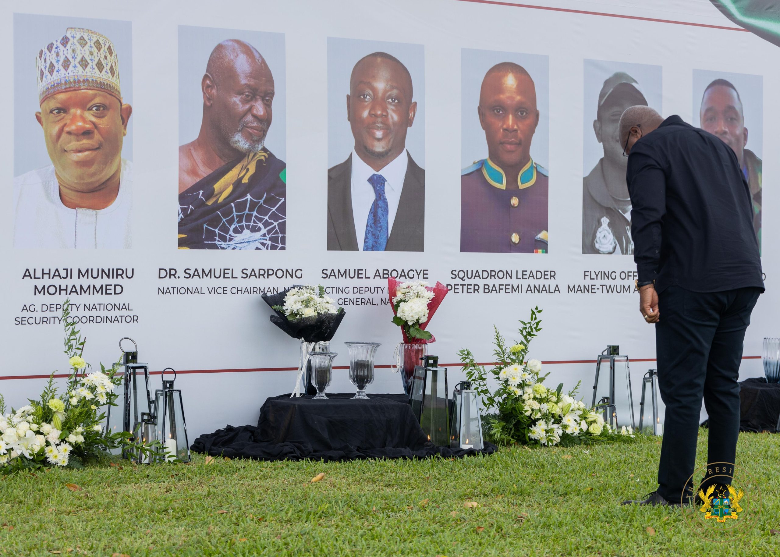 Ghana mourns as activist and president urge calm after deadly helicopter crash