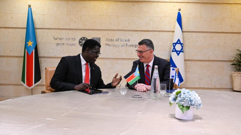 South Sudan: Israel’s deputy foreign minister visits amid Palestinian resettlement rumours
