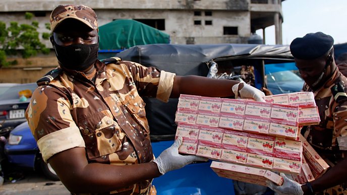 Benin police block convoy of fake medicines in Tchikandou