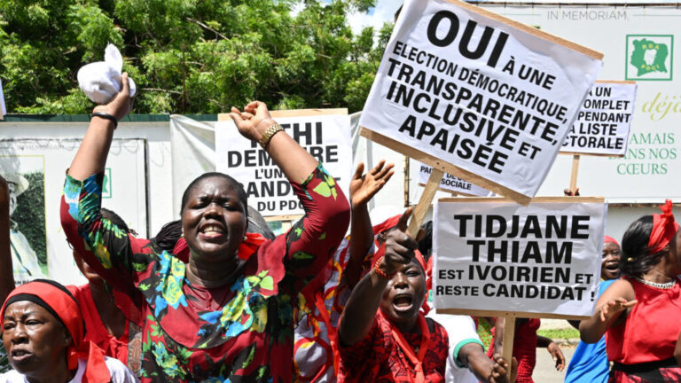 Ivory Coast opposition plans mass march on October 4