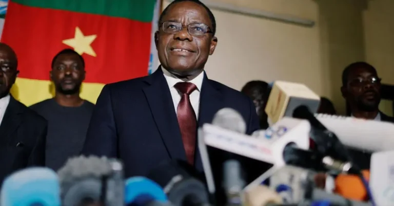 Cameroon maurice kamto condemns false information and manipulative speeches