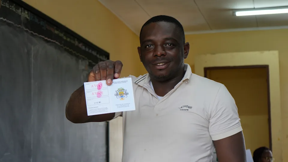 Gabon awaits outcome of pivotal double ballot amid high voter turnout