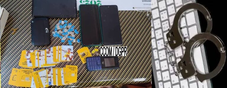 Benin: Police arrest youth with 124 SIM cards in Mougnon cybercrime raid