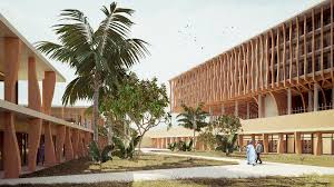 Benin: Talon and Vlavonou tour new parliament construction site in Porto-Novo