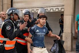 Morocco casablanca highway protest leads to 21 arrests
