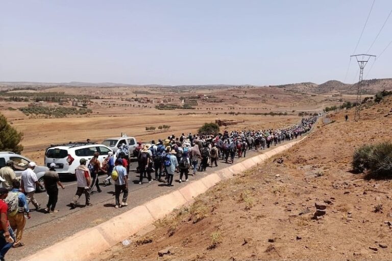Morocco villagers march for basic services amid growing rural discontent