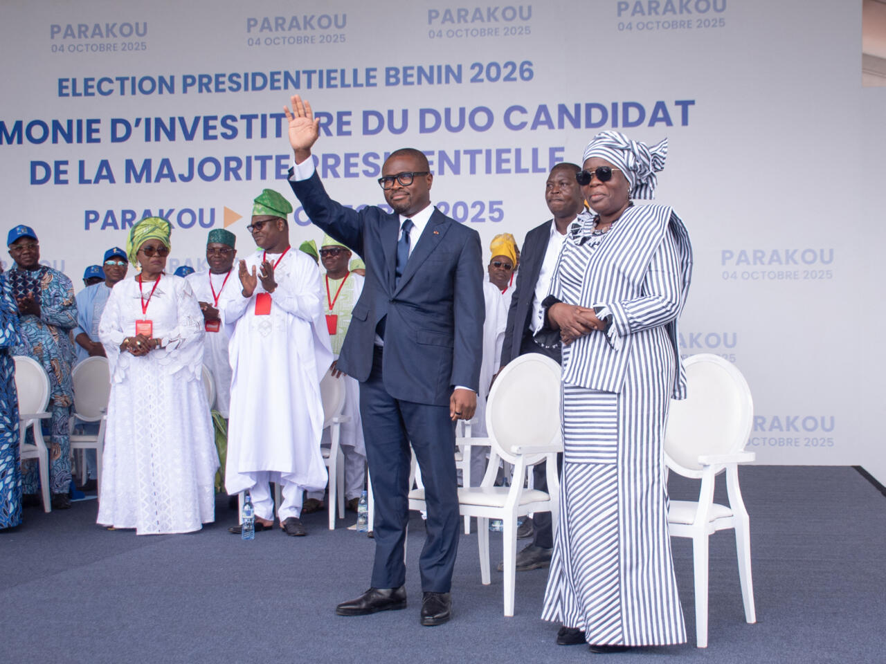 Benin: wadagni-talata duo officially invested for 2026 presidential election