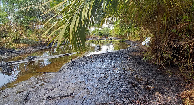 Gabon-oil pollution threatens southern coast and local livelihoods