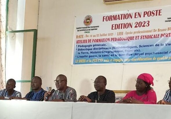 Burkina Faso Dolo teachers convene for pedagogical conference on education reforms