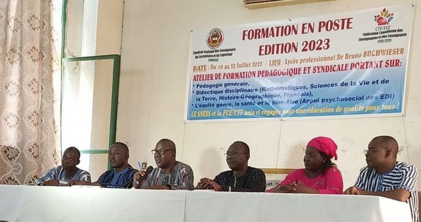 Burkina Faso Dolo teachers convene for pedagogical conference on education reforms